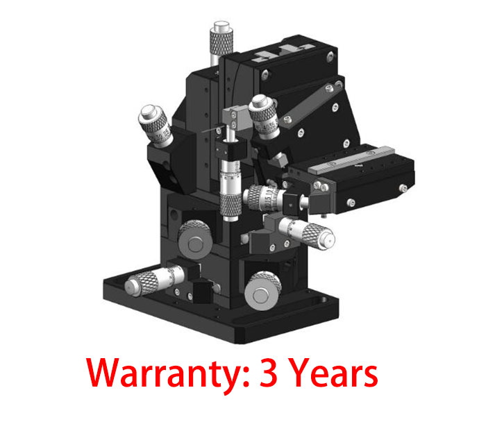 PLC Light Machine Precision 6-dimensional adjustment frame Fine Tuning Platform S60-05MR(L) 67*37.5